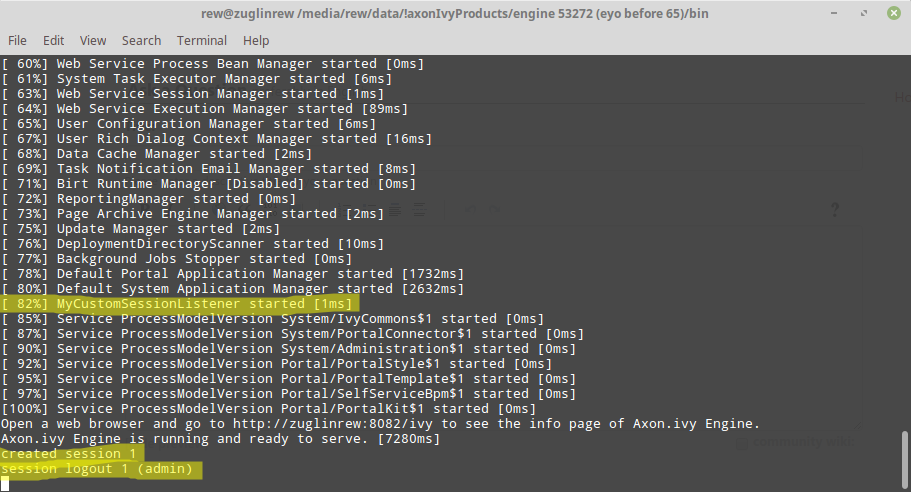 engine output